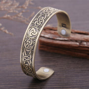 Copper Viking Cuff Bracelet Magnetic Healthcare