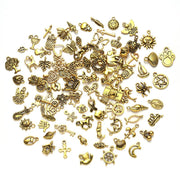 Bulk Lots Jewellery Making Small Antique Silver Charms 100pcs