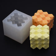 Silicone Molds Cube Candle Moulds