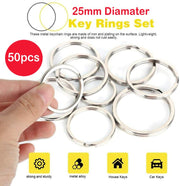 50pcs Key Rings Keyring Key Chain