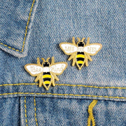 Save the Bees Brooch Bee Kind Pin Badge