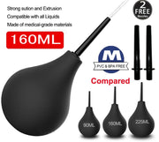 160ml Vaginal Enema Bulb Douche Enema Irrigation Cleaner