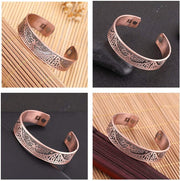 Magnetic Viking Cuff Bracelet Celtic Knot