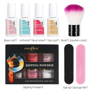 Nail Art Dipping Powder Manicure Set Nail Essential Kit