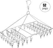 52 peg Drying Rack Stainless Steel Clothes Sock Dryer Hanger