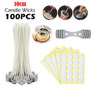 Candle Making Wicks Wick Holder Bracket Sticker Set
