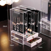 Jewellery Box Eearrings Display Stand Storage