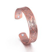 Copper Viking Cuff Bracelet Magnetic Healthcare