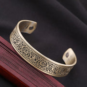 Copper Viking Cuff Bracelet Magnetic Healthcare