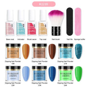 Nail Art Dipping Powder Manicure Set Nail Essential Kit
