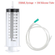 550ML Syringe With Silicone Tube