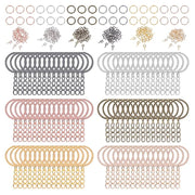 Keyring Keychain Key Chain Jump Rings Supplies