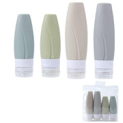 Silicone Travel Bottles Refillable Cosmetic Container