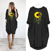 Cotton Shirt Dress Boho Summer Dresses Womens Clothing Size 22