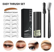 Eyebrow Stamp Eye Brow Shapeing Stencil Kit