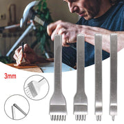 Leather Craft Punch Tools Stitching Carving Working Sewing