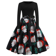 Rockabilly Christmas Dress Womens Clothing Size 14