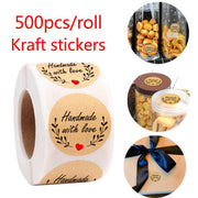 500pcs Thank You Stickers