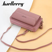 Womens Wallet Messenger Shoulder Purse Bag