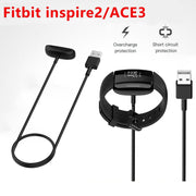 Fitbit Inspire 2 Ace 3 USB Charger Cable