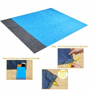 Beach Picnic Mat Pocket Blanket
