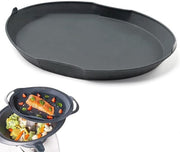 Silicone Pan Food Steaming Bake Heating Plate