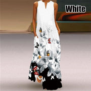 Maxi Dress Boho Summer Dresses Womens Clothing Size 18