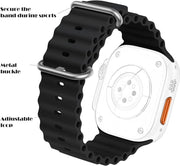 Ocean Band Strap Compatible with Apple Watch 42mm 44mm 45mm 49mm