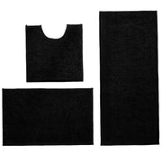 3pcs Bathroom Rug Sets Bath Toliet Mats