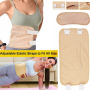 Castor Oil Pack Waist Belt + Neck Wrap Combo