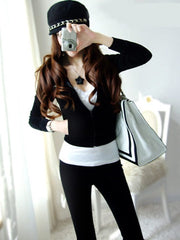 Hoodie Tracksuit Top Jacket