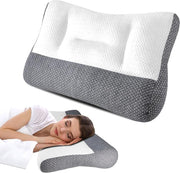 Ergonomic Neck Support Pillow Orthopedic Contour Memory Bed Sleeping Relief