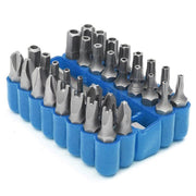 Security Bit 33pcs Tamper Proof Torx Spanner Screwdriver Star Rod
