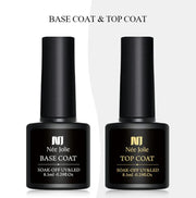 UV Gel Nail Polish Top Coat Base Coat Set