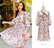 Floral Pleat Dress