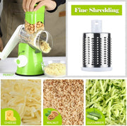 Vegetable Grater Slicer Cutter Chipper Cheese Grinder