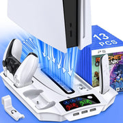 PS5 Stand Cooling Fan Playstation 5 Charging Station