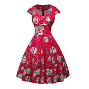 Rockabilly Midi Dress Size 16
