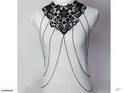Retro Crochet Multi Chain Body Necklace