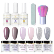 Nail Art Dipping Powder Manicure Set Nail Essential Kit