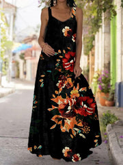 Maxi Dress Boho Summer Dresses Womens Clothing Size 22