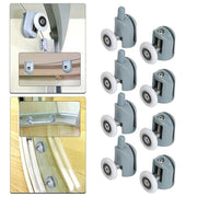 8pcs Shower Sliding Door Rollers Runners Castors 25mm