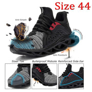 Steel Toe Shoes Work Boots Safety Sneakers Puncture Proof Waterproof