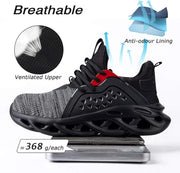 Steel Toe Shoes Work Boots Safety Sneakers Puncture Proof Waterproof