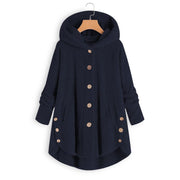 Hoodie Fur Coat Jacket Womens Clothing Size 34
