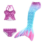 WWMermaid Tail Swimsuit Girl Dress Up Ariel Costume 3-4 yrs
