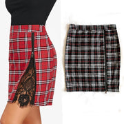 Mini Tartan Skirt Womens Clothing Size 12