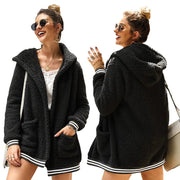Hoodie Coat Jacket Fur Womens Clothing Size 20