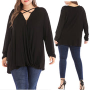 Wrap Shirt Blouse Womens Clothing Size 28
