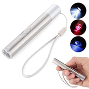 UV Torch Light Flashlight Cat Toy Mini Pet Training Pen